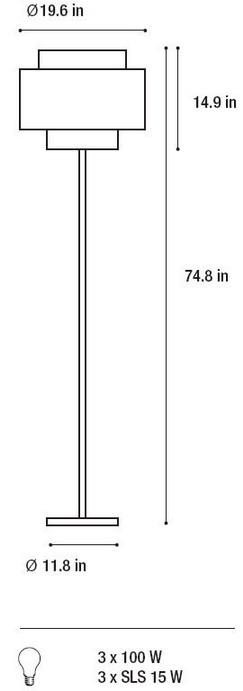 Relexion p/Floor Lamp