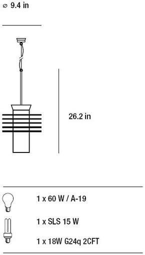 Samba c large/Pendant