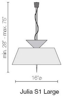 Julia large/ Pendant