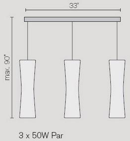 Teide triple/Pendant